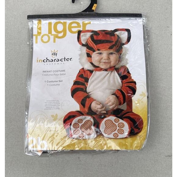 Tiger Costumer Infants Size 6-12 Months - Picture 1 of 9